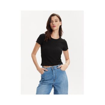 Tricou dama - 303602086 - Negru - Poliester