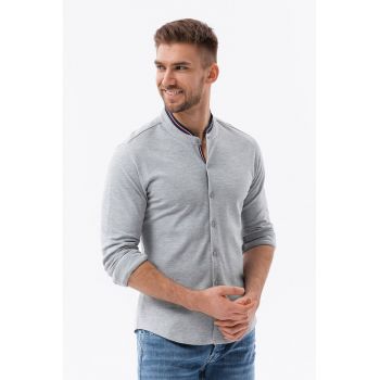 Camasa-tunica slim fit de bumbac