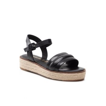 Espadrile dama - 300172803 - Negru - Piele naturala