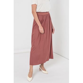 Fusta maxi cu talie elastica