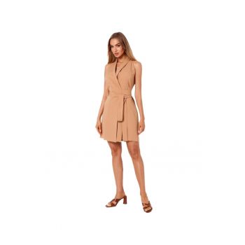 Rochie mini dama - Made of Emotion - Dema - caramel -