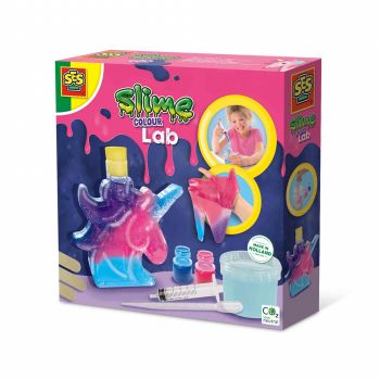 Set laboratorul de slime - Cu recipient Unicorn