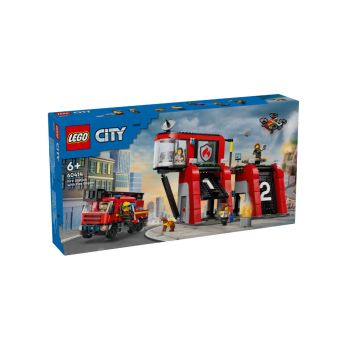 Lego City Fire Station With Fire Truck (60414)