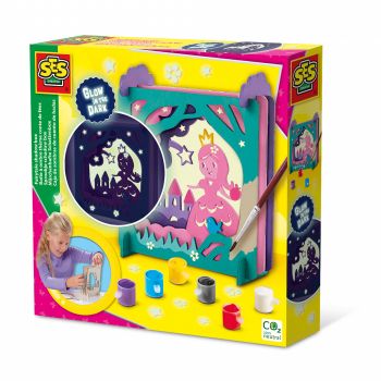 Set creativ copii - Povesti cu cutie de umbre, glow in the dark