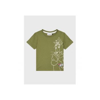 Tricou copii - 0000301357278_110_116 - Bumbac - Verde - 110 - 116 CM