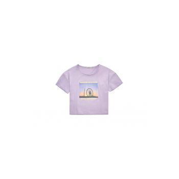 Tricou copii - 301922711 - Bumbac - Violet