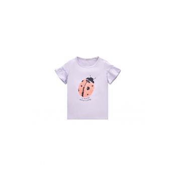 Tricou copii - 301923381 - Bumbac - Violet