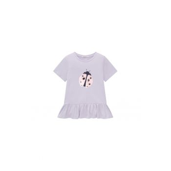 Tricou copii - 301923404 - Bumbac - Violet