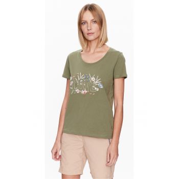 Tricou dama - 302415113 - Bumbac - Verde