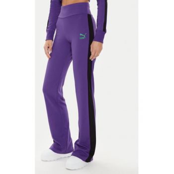 Pantaloni dama - 456367 - Violet - Poliester