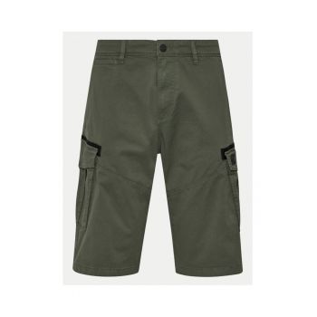 Pantaloni scurti barbati - 486723 - Verde - Bumbac