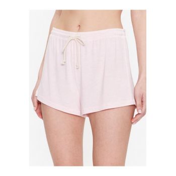 Pantaloni scurti de pijama dama - 301704423 - Modal - Roz