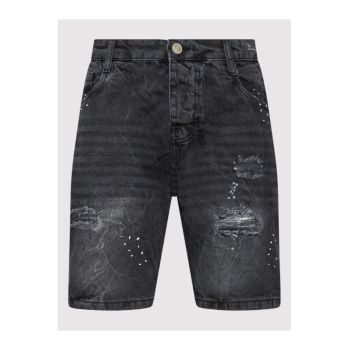 Pantaloni scurti din denim barbati - 300634288 - Bumbac