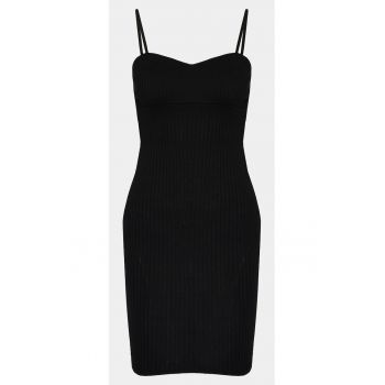 Rochie dama - 303995232 - Negru - Bumbac