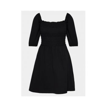 Rochie dama - 303995263 - Negru - Bumbac