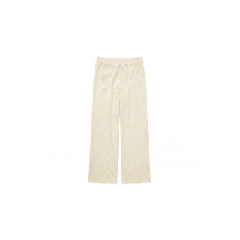 Pantaloni lungi - 301923008 - Poliester - Alb