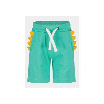 Pantaloni scurti sport baieti - 303575113 - Verde - Bumbac