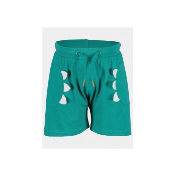 Pantaloni scurti sport baieti - 303576585 - Verde - Bumbac