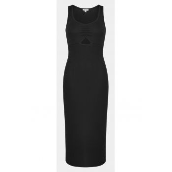 Rochie dama - 303995287 - Negru - Bumbac