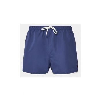 Short de baie barbati - 303690373 - Albastru inchis - Poliester