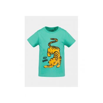 Tricou baieti - 303573683 - Verde - Bumbac