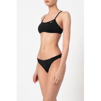 Costum de baie in doua piese cu decupaj racerback