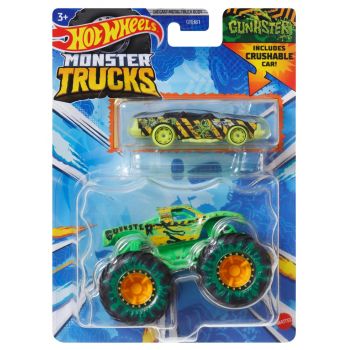 Hot Wheels 1:64 Die-cast Monster Truck Gunkster