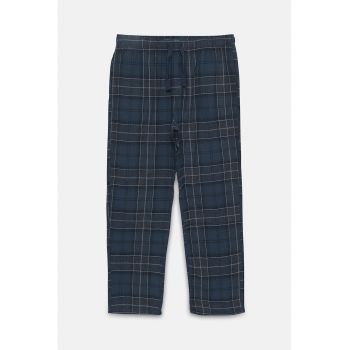 Pantaloni de pijama din bumbac cu model in carouri