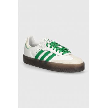 adidas Originals sneakers Sambae culoarea alb, IE9105