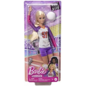 Barbie Made To Move Volleyball Player Doll (hkt72)