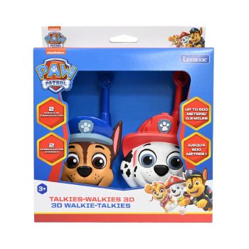 Lexibook 3d Paw Patrol Walkie Talkies (tw18pa)