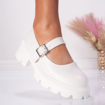 Pantofi Casual Onda - 1029 White