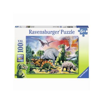 Puzzle Ravensburger Among The Dinosaurs 100pc (10957)