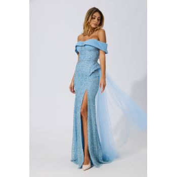 Rochie de ocazie Elysee Bleu