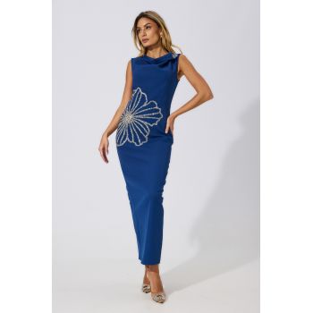 Rochie de ocazie premium Passione Bleumarin