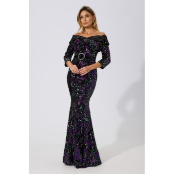 Rochie de ocazie Regalia Mov