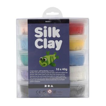 Set Platilina Silk Clay Basic Colours (79143)