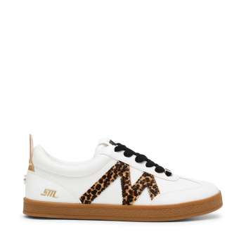 Sneakers femei Steve Madden Degree albi cu detaliu 1469DPDEGREEA