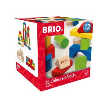 Brio Coloured Blocks 25 Pieces (30114)