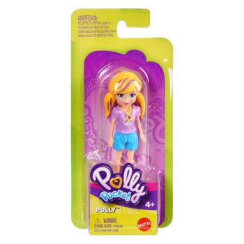 Papusa Polly Pocket Impulse With Purple Shirt Blue Skirt (hkv81)