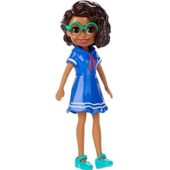 Polly Pocket Impulse Doll Dark Skin Doll With Brown Hair (hhx87)