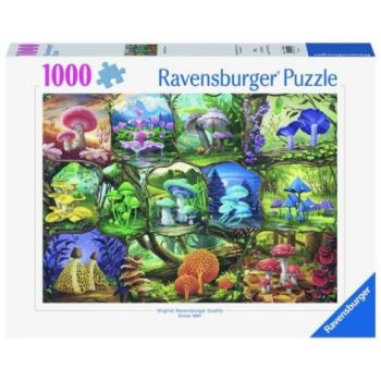 Ravensburger - Puzzle ciuperci colorate 1000 piese design nou