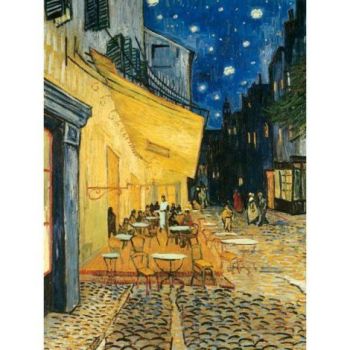 Ravensburger - Puzzle Vincent Van Gogh terasa in noapte 1000 piese design nou