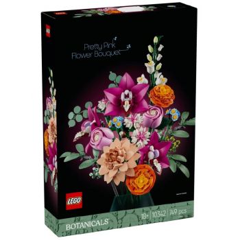 Lego Botanicals Pretty Pink Flower Bouquet (10342)