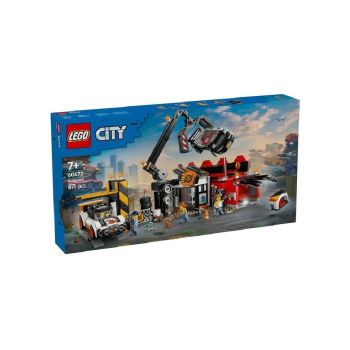 Lego City Scrapyard With Cars (60472)