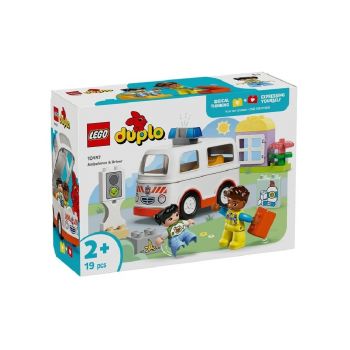 Lego Duplo Town Ambulance & Driver (10447)