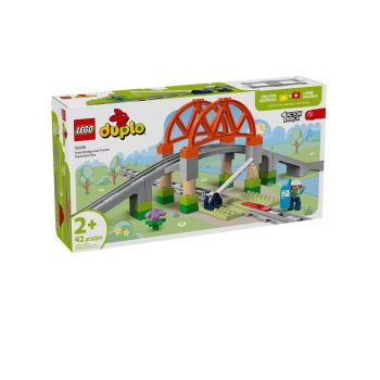 Lego Duplo Town Train Bridge And Tracks Expansion Set (10426)