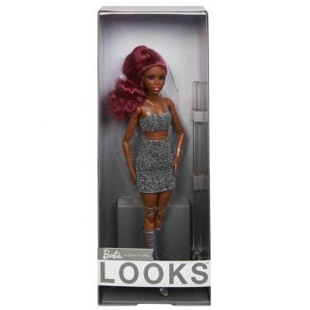 Papusa Barbie Signature Looks 07 Ponytail Red Hair (hcb77)