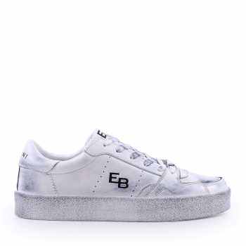 Sneakers bărbați Enzo Bertini albi din piele naturală 2929BP004A