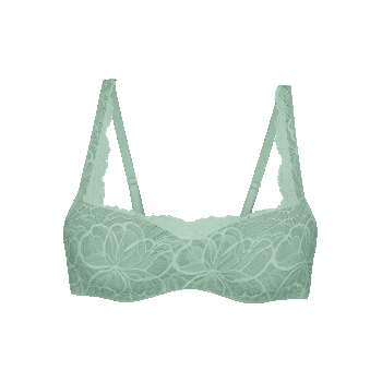 TRIUMPH BODY MAKE-UP ILLUSION LACE BALCONETTE Sutien buretat verde